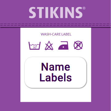 Buy Stikins school name labels here.